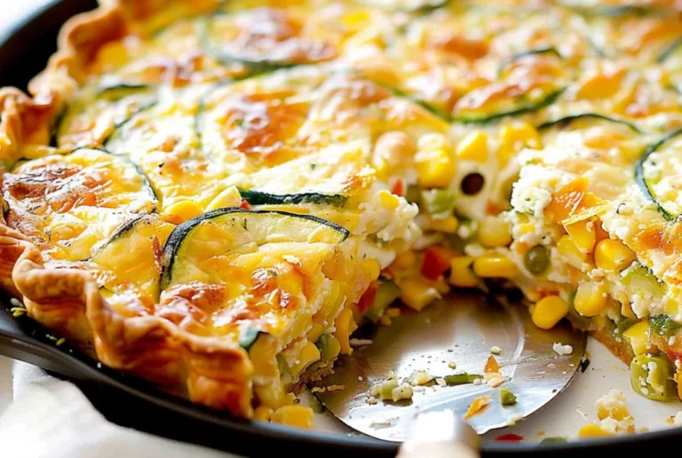 Zucchini and Sweet Corn Quiche