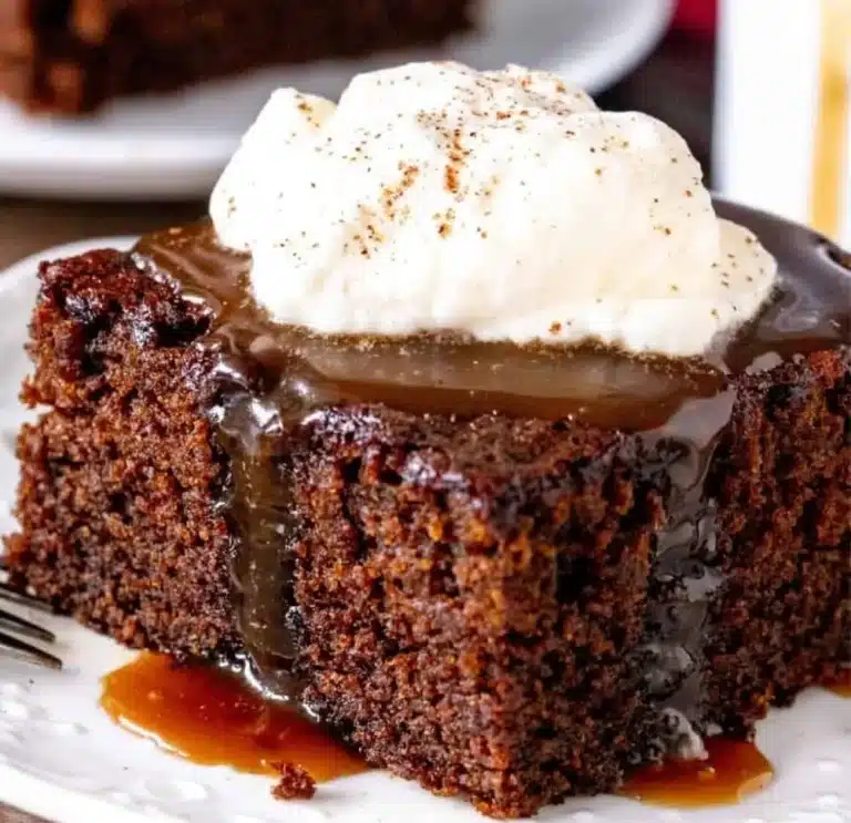 An old-fashioned gingerbread cake decorated with icing and spices
